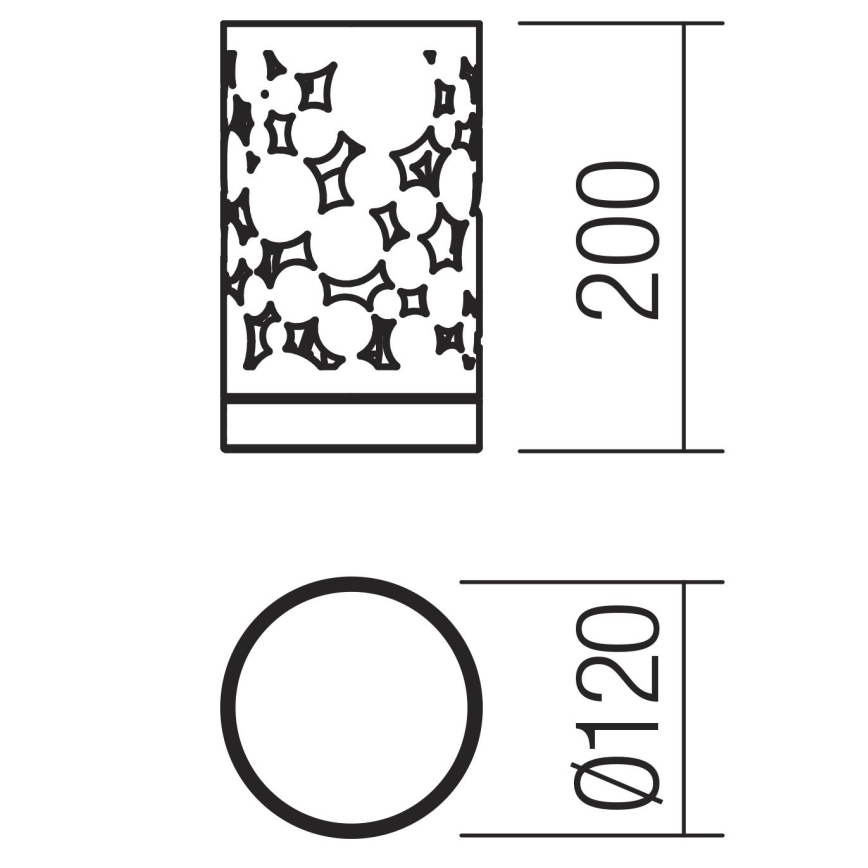 Redo 01-2142 - Tafellamp MELIA 1xE14/28W/230V