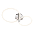 Redo 01-2222 - Plafonnier LED dimmable SPELL LED/32W/230V, chrome brillant