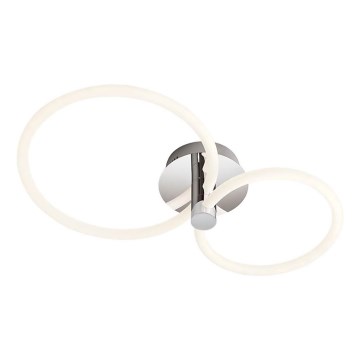 Redo 01-2222 - Plafonnier LED dimmable SPELL LED/32W/230V, chrome brillant