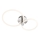 Redo 01-2222 - Plafonnier LED dimmable SPELL LED/32W/230V, chrome brillant