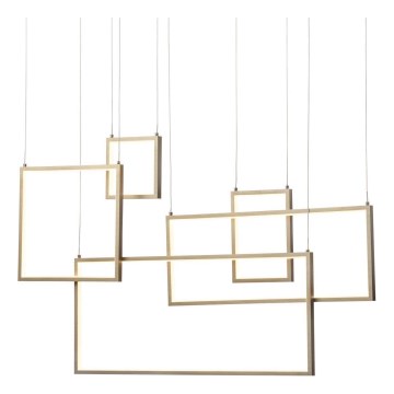 Redo 01-2317 - Suspension LED dimmable sur câble PLANA LED/80W/230V dorée