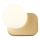 Redo 01-2470 - Wandlamp LUMIEN 1xG9/10W/230V goud/wit