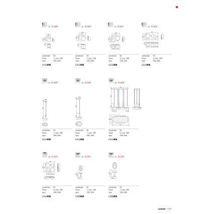 Redo 01-2471 - Applique murale LUMIEN 2xG9/10W/230V dorée/blanche