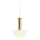 Redo 01-2474 - Hanglamp aan kabel LUMIEN 1xG9/10W/230V Ø 13 cm goud/wit