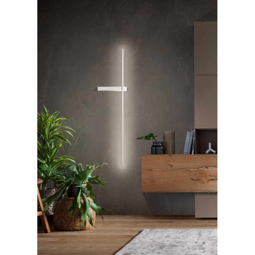 Redo 01-2479 - LED-wandlamp TANGENT LED/14W/230V wit