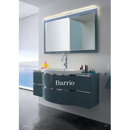 Redo 01-2503 - Éclairage de miroir salle de bain BARRIO LED/17,25W/230V 60 cm CRI 90 IP44 blanc