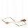 Redo 01-2613 - Dimbare hanglamp aan kabel SIGUA LED/110W/230V CRI 90 bruin