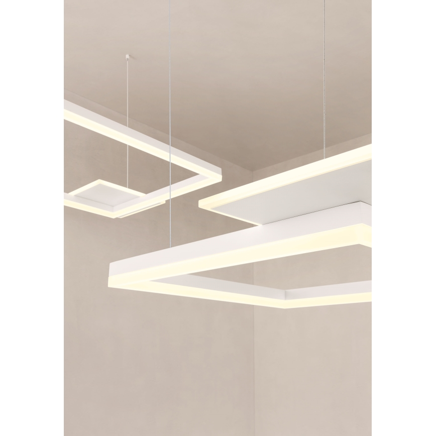 Redo 01-2614 - Dimbare LED-hanglamp aan kabel SIGUA LED/137W/230V CRI 90 wit