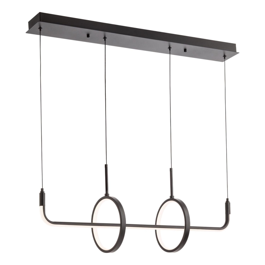 Redo 01-2705 - LED-kroonluchter aan kabel OLIMP LED/40W/230V 3000/4000/6500K zwart