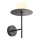 Redo 01-2726 - Applique murale PLATO 1xG9/10W/230V noir