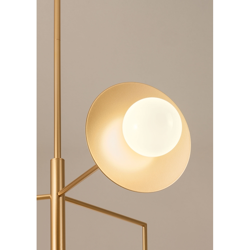 Redo 01-2733 - Suspension-barre PLATO 6xG9/10W/230V doré