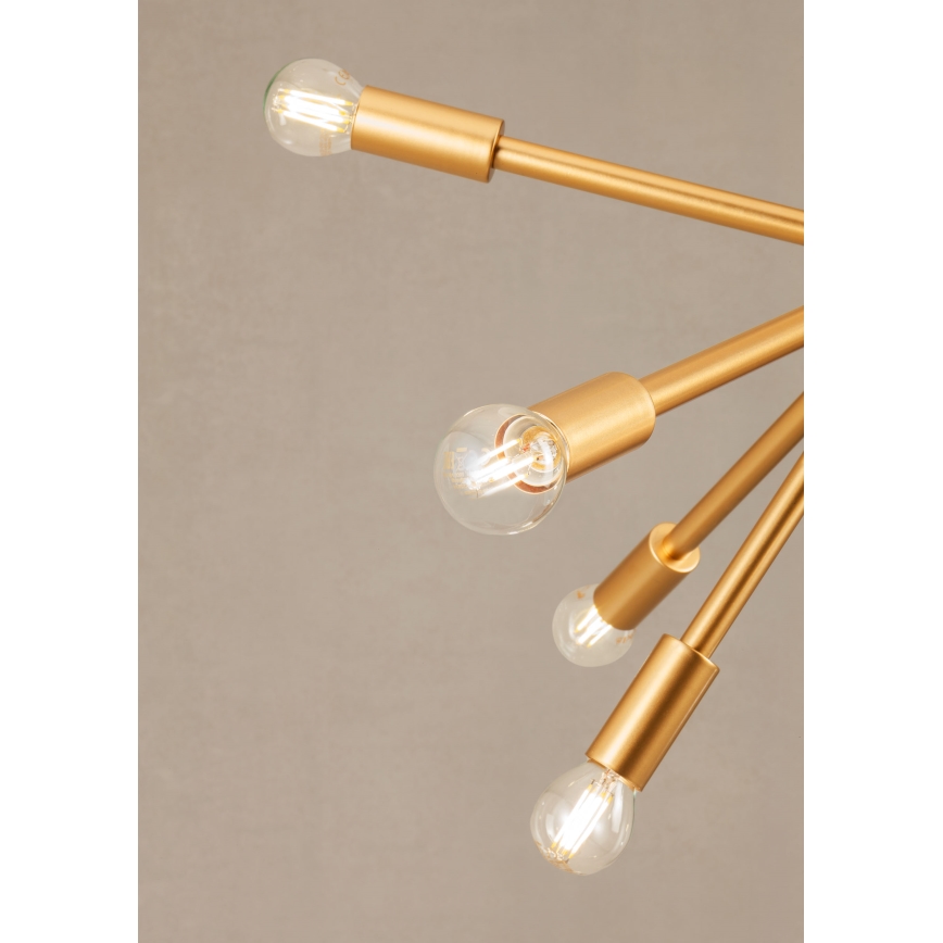 Redo 01-2935 - Lustre sur câble STELLAR 18xE14/25W/230V doré