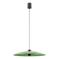 Redo 01-3019 - LED-kroonluchter aan kabel LARS LED/14W/230V + LED/10W pr. 60 cm CRI 90 groen