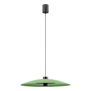Redo 01-3019 - LED-kroonluchter aan kabel LARS LED/14W/230V + LED/10W pr. 60 cm CRI 90 groen
