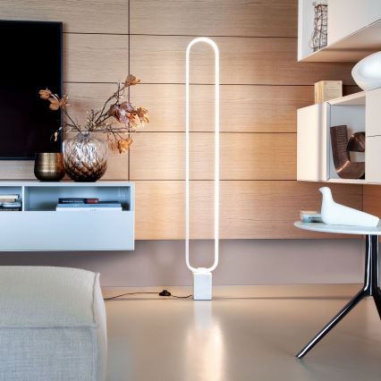 Redo 01-3061 - Lampadaire à intensité variable ADO LED/24W/230V blanc