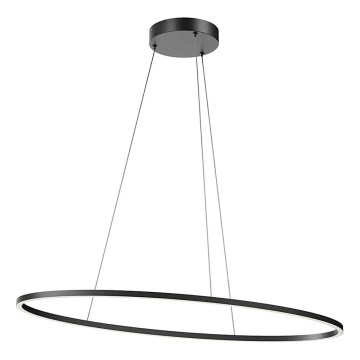 Redo 01-3339 - LED dimbare hanglamp aan kabel LEO LED/48W/230V 3000/4000K CRI 90 zwart
