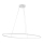 Redo 01-3340 - Dimbare hanglamp met kabel LEO LED/67W/230V 3000/4000K CRI 90 60x130 cm wit