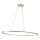 Redo 01-3341 - LED dimbare hanglamp aan kabel LEO LED/67W/230V 3000/4000K CRI 90 60x130 cm brons