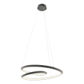 Redo 01-3378 - Suspension LED dimmable sur câble STORM LED/60W/230V 3000/4000/6000K IRC 90 Ø 80 cm noir