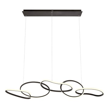 Redo 01-3393 - Dimbare LED-hanglamp met kabel BIAS LED/120W/230V 3000/4500/6500K CRI 90 zwart