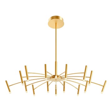 Redo 01-3450 - Dimbare RAYEN LED-hanglamp met stang LED/80W/230V CRI 90, goudkleurig