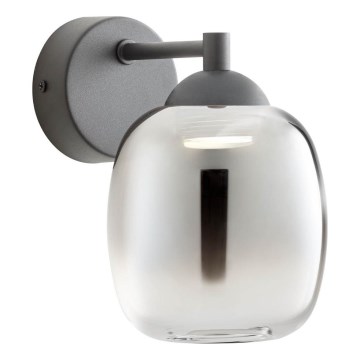 Redo 01-3483 - LED Wandlamp KHADI LED/6W/230V CRI 90 zwart/rook