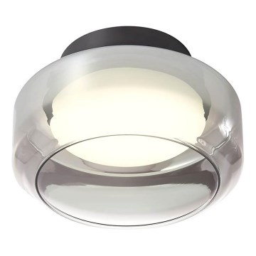 Redo 01-3588 - LED Plafondlamp SOLERA LED/18W/230V diameter 25 cm CRI 93 3000/4000K grijs