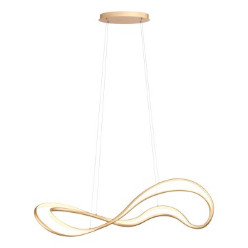 Redo 01-3598 - TEMPEST dimbare LED-hanglamp aan kabel LED/58W/230V goudkleurig