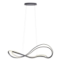 Redo 01-3599 - Suspension LED dimmable sur câble TEMPEST LED/58W/230V noir