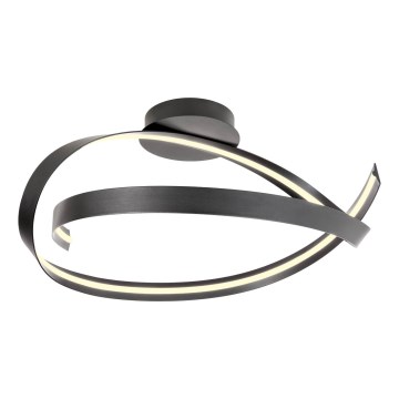 Redo 01-3614 - Plafonnier LED dimmable IMPULS LED/34W/230V Ø 60 cm noir