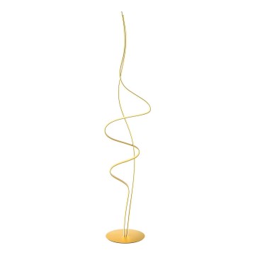 Redo 01-3625 - Dimbare LED-vloerlamp IMPULS LED/36W/230V goudkleurig