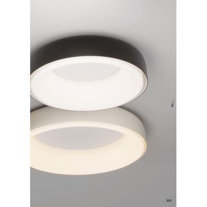 Redo 01-3721 - LED plafondlamp DIP LED/30W/230V 2700/3000/4000/5000/6500K Ra 90, Ø 48,6 cm, beige