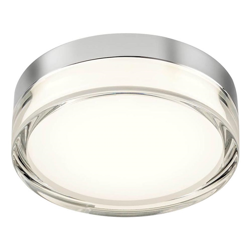 Redo 01-3725 - LED Badkamer plafondlamp FRISBI LED/8W/230V diameter 15 cm CRI 90 IP44 glanzend chroom