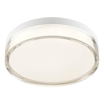 Redo 01-3731 - Plafonnier salle de bain FRISBI LED/12W/230V d. 23 cm CRI 90 3000/4000K IP44 blanc