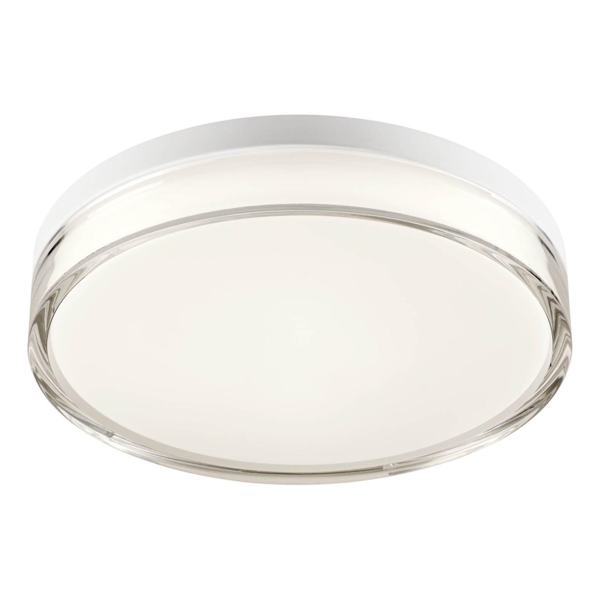 Redo 01-3732 - LED Badkamer plafondlamp FRISBI LED/18W/230V diameter 28 cm CRI 90 3000/4000K IP44 wit