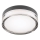 Redo 01-3733 - LED Badkamer plafondlamp FRISBI LED/8W/230V diameter 15 cm CRI 90 IP44 zwart
