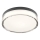 Redo 01-3735 - LED Badkamer plafondlamp FRISBI LED/12W/230V diameter 23 cm CRI 90 3000/4000K IP44 zwart