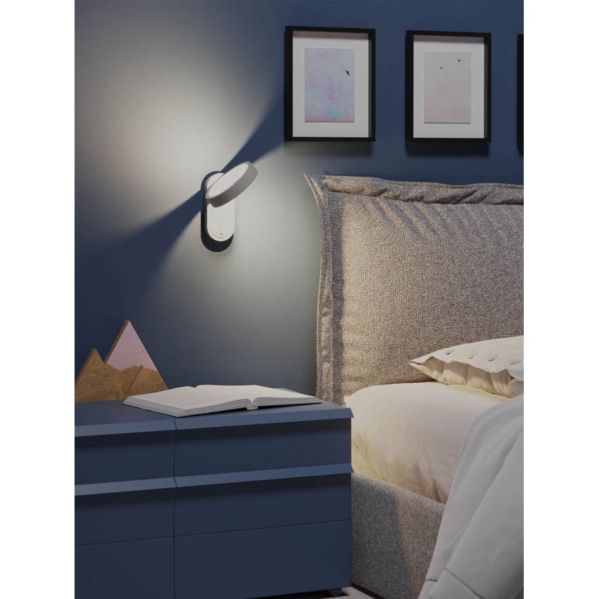Redo 01-3763 - LED wand verlichting KEEN LED/6W/230V CRI 90 3000K wit