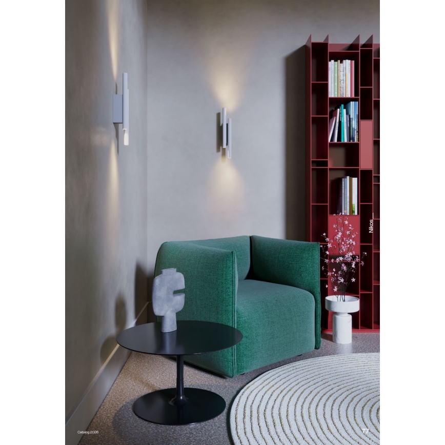 Redo 01-3850 - Applique murale LED NIKOS 4xLED/4W/230V 3000K IRC 90 blanche