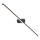 Redo 01-4036 - LED Badkamer spiegelverlichting ROW LED/18W/230V 90 cm IP44 zwart