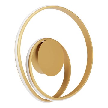 Redo 01-4355 - Dimbare LED-wandlamp TORSION LED/30W/230V 2700/3000/4000K CRI 90 goud