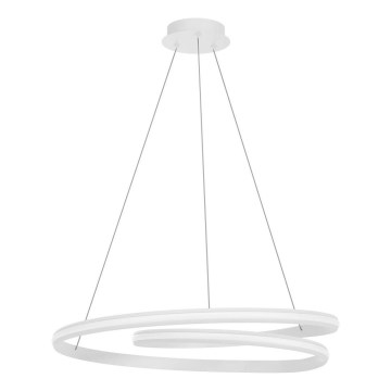 Redo 01-4363 - Suspension LED dimmable sur câble TORSION LED/60W/230V 2700/3000/4000K CRI 90 Ø 75,2 cm blanche