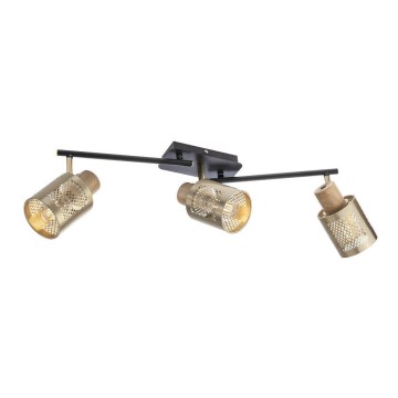 Redo 04-521 - Bevestigde hanglamp BASKET 3xE27/42W/230V brons