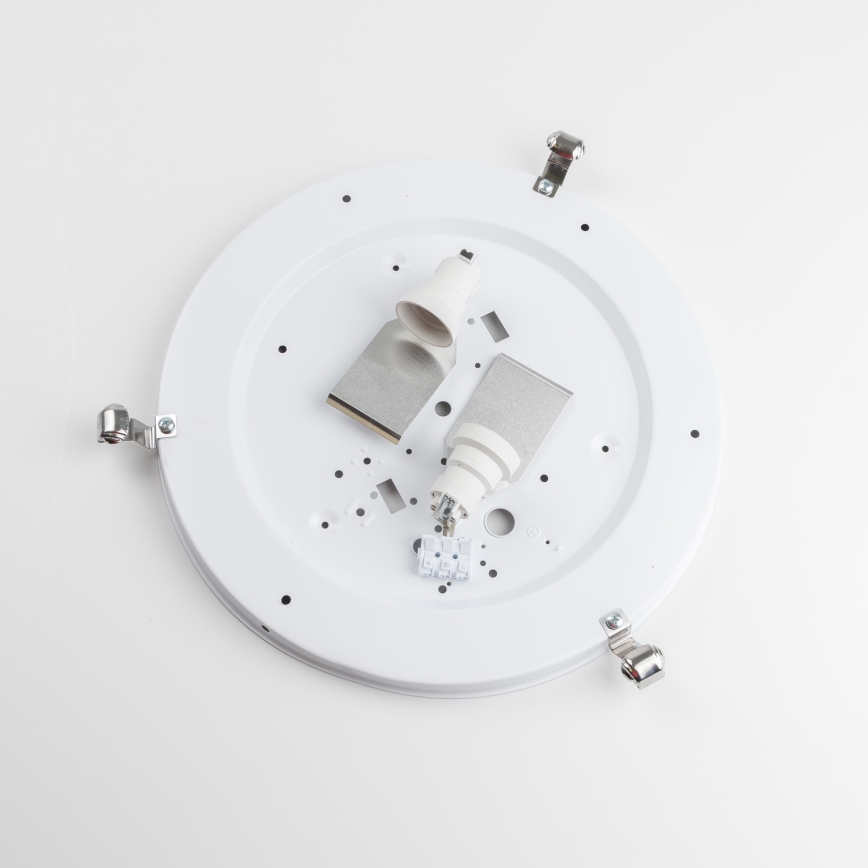 Redo 05-393 - Plafondlamp VIRGINIA 2xE27/42W/230V Ø 40 cm grijs