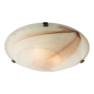 Redo 05-393 - Plafonnier VIRGINIA 2xE27/42W/230V Ø 40 cm beige