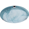 Redo 05-682 - Plafonnier VIRGINIA 1xE27/42W/230V d. 25 cm bleu