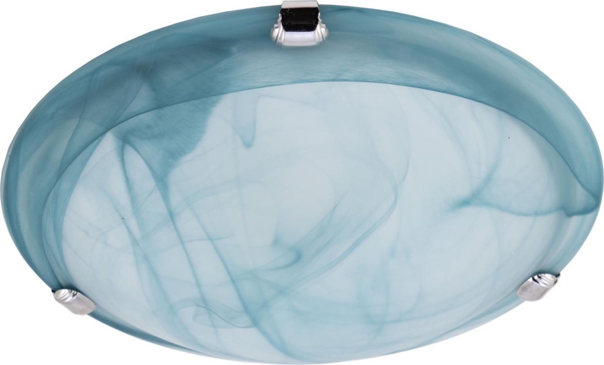 Redo 05-682 - Plafonnier VIRGINIA 1xE27/42W/230V d. 25 cm bleu