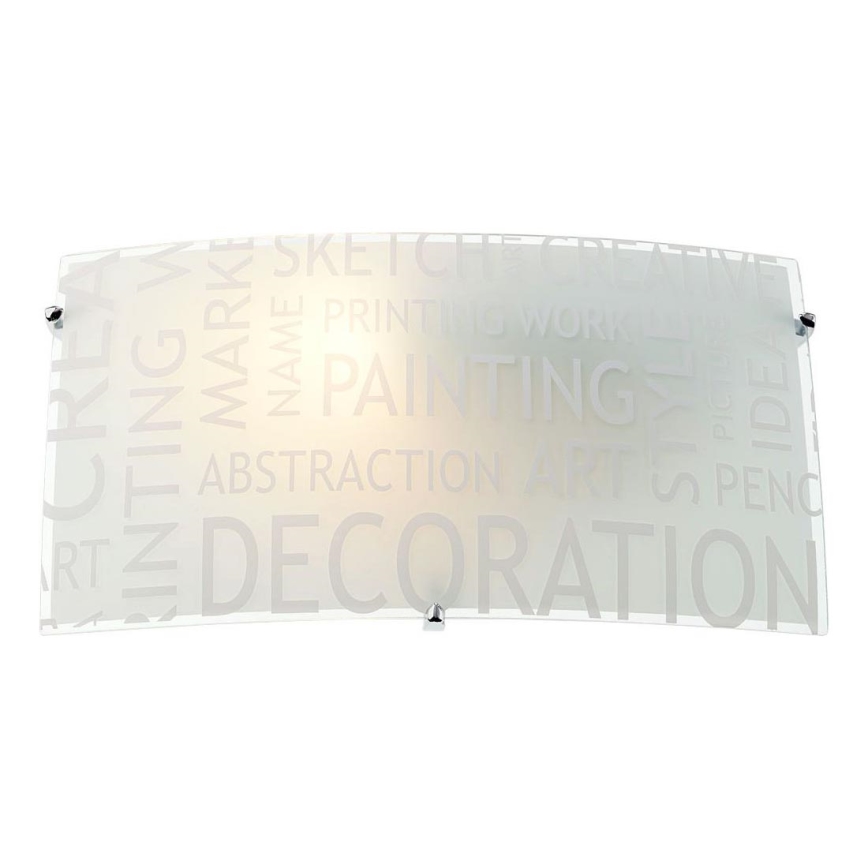 Redo 05-816 - Applique murale NOTES 1xE27/42W/230V blanche