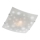 Redo 05-904 - Plafonnier ISIDE 1xE27/42W/230V 30x30 cm transparent