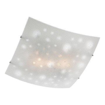 Redo 05-905 - Plafonnier ISIDE 2xE27/42W/230V 39x39 cm transparent